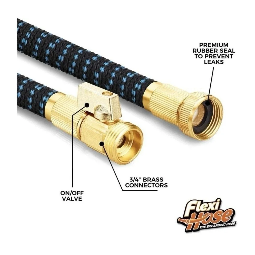 100 ft Hose shrinking expand w/ nozzle .  NEW Factory Sealed Multiple Available